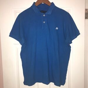 Aeropostale men’s blue polo used L